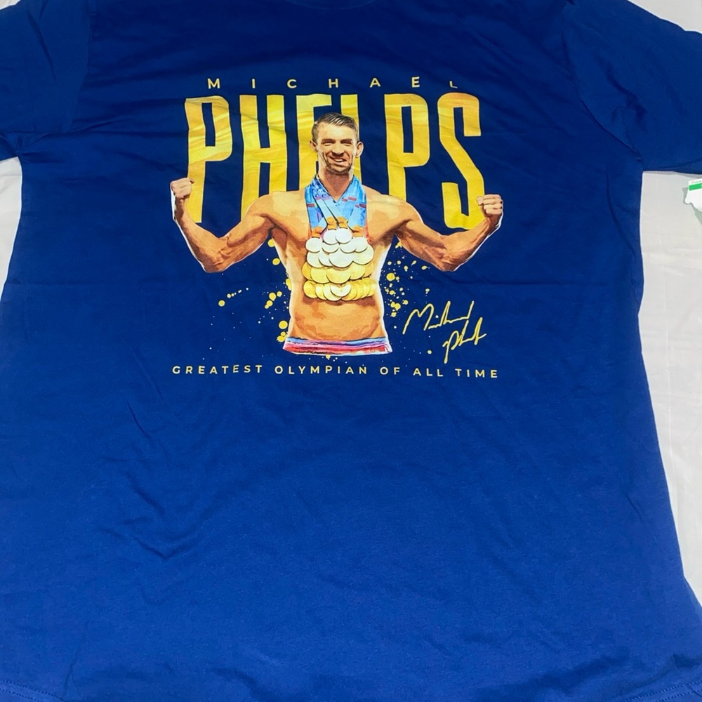Gildan Blue Graphic T-Shirt